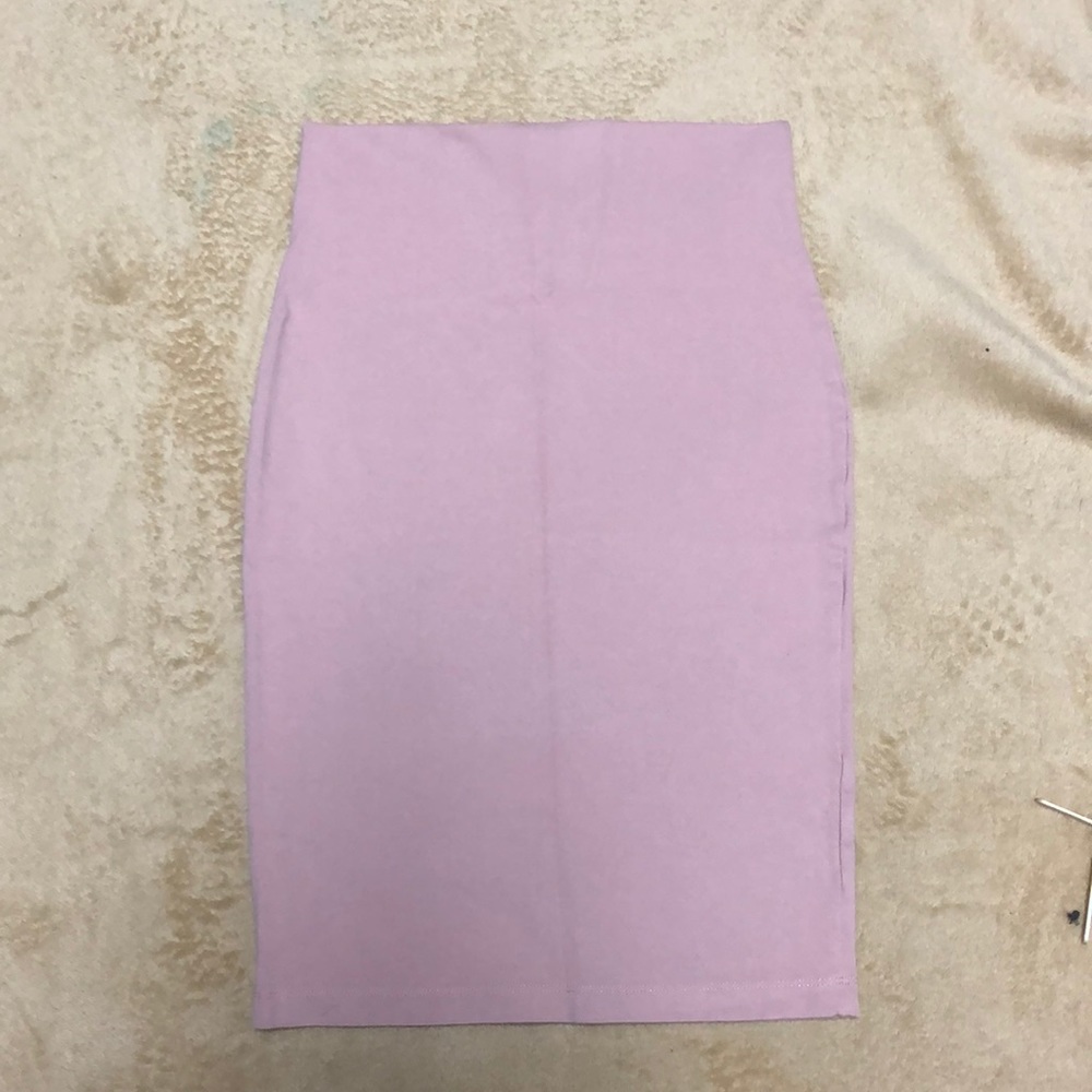 Forever 21 Blush Midi Skirt